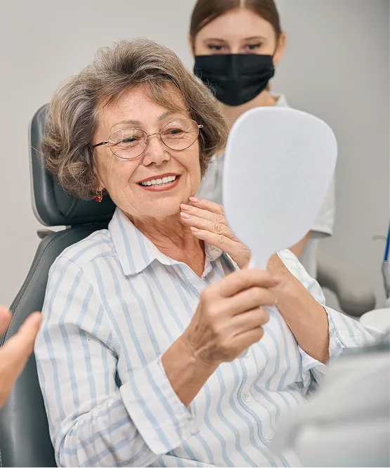 Patient receiving dental care at Star City Family Dentistry